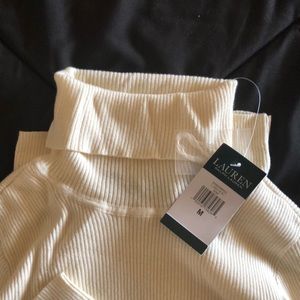 Ralph Lauren off white turtleneck